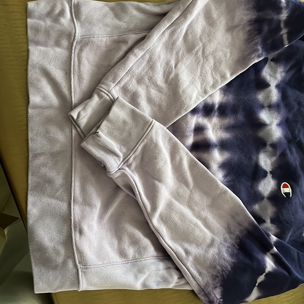 Oversized Tie Dye Champion Sweatshirt *RARE - Picture 4 of 4